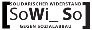 Logo des Bündnisses "Solidarischer Widerstand gegen Sozialabbau"