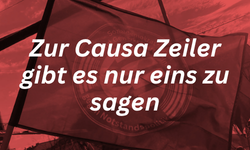 Zur Causa Zeiler gibt es nur eins zu sagen